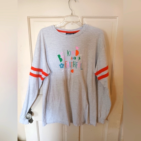 Pennant Sportswear "Be Kind And Faithful" Genesis 47:29 Long Sleeve Tee Size XL - Picture 1 of 10